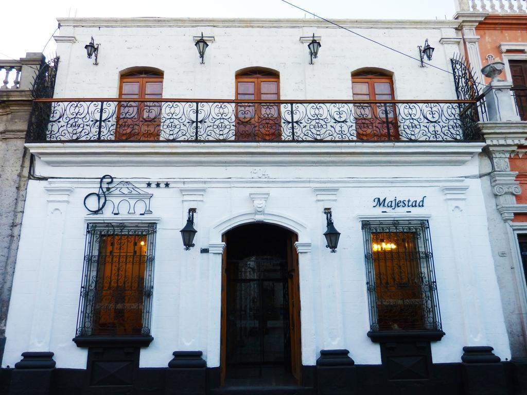 Majestad Hotel Boutique Arequipa Zewnętrze zdjęcie